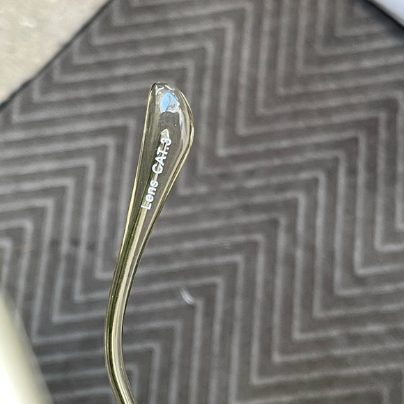 Quay Australia Mirrored Teal Aviator Sunglasses - Picture 7 of 7